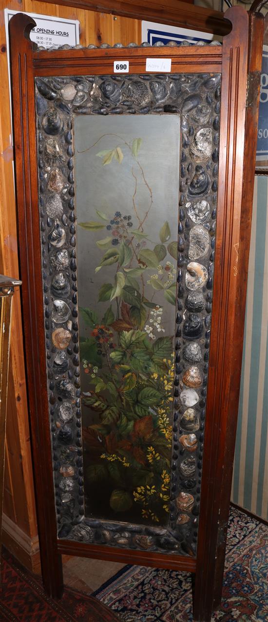 Shellwork 2 fold screen